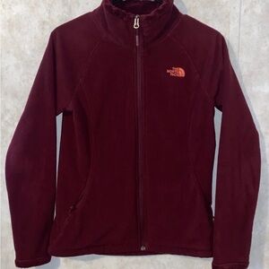 The North Face Fleece Jacket - Women’s Small, Burgundy Red